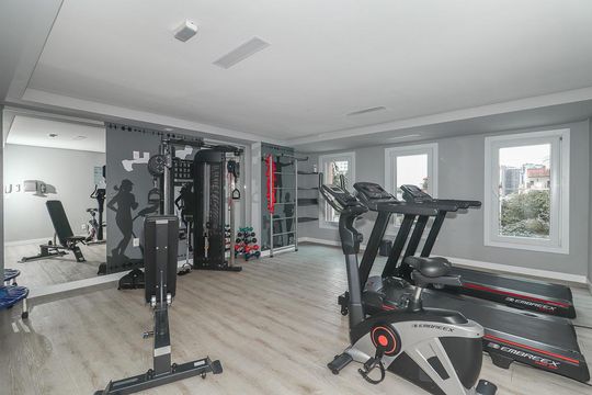 Área comum - Academia de apartamento à venda com 1 quarto, 54m² em Três Figueiras, Porto Alegre