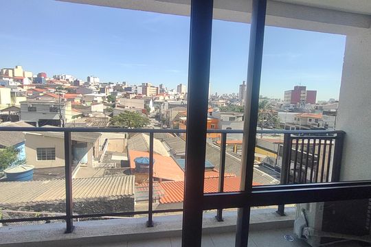 Varanda de kitnet/studio à venda com 1 quarto, 43m² em Santa Paula, São Caetano do Sul