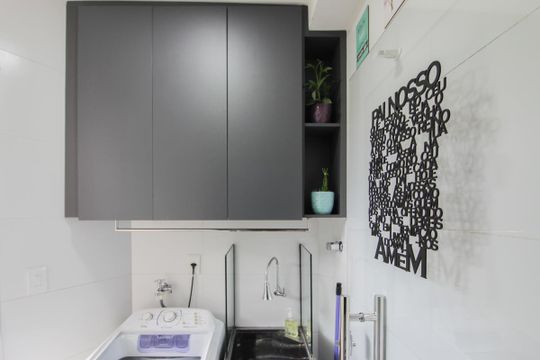 Área de Serviço de casa à venda com 3 quartos, 174m² em Rio Branco, Belo Horizonte