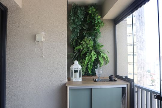Varanda de kitnet/studio à venda com 1 quarto, 24m² em Bela Vista, São Paulo