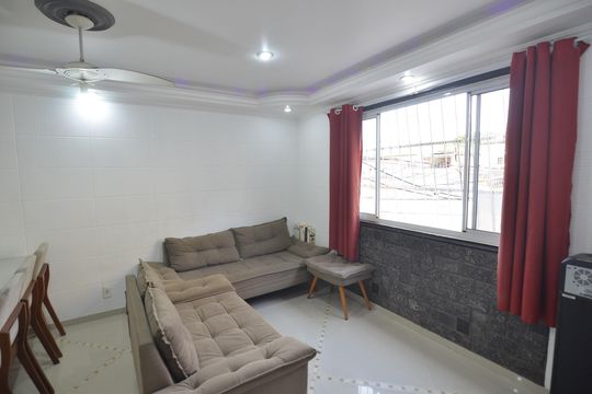 Sala de casa para alugar com 2 quartos, 90m² em Rocha, Rio de Janeiro