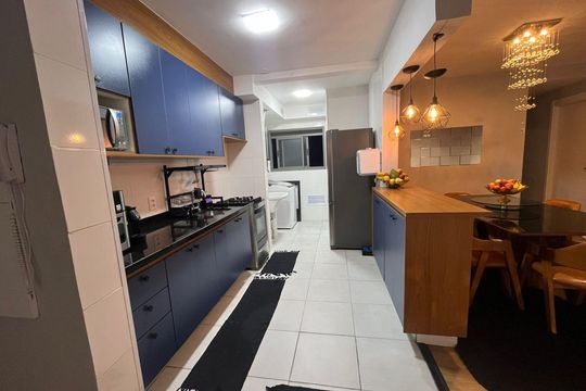 Cozinha de apartamento à venda com 4 quartos, 106m² em City América, São Paulo