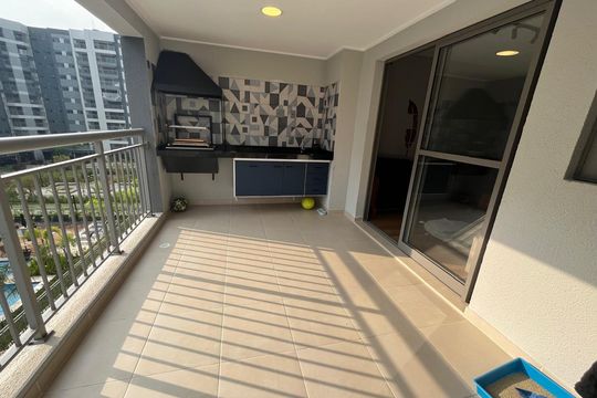 Varanda de apartamento à venda com 4 quartos, 106m² em City América, São Paulo