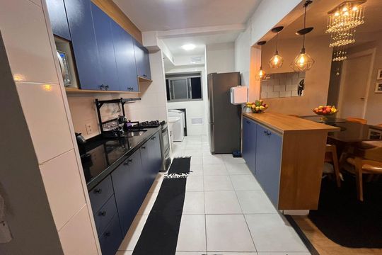 Cozinha de apartamento à venda com 4 quartos, 106m² em City América, São Paulo