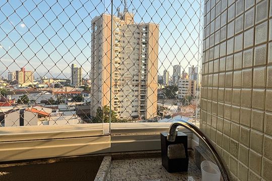 Sala - Sala de Jantar Varanda de apartamento à venda com 3 quartos, 77m² em Casa Branca, Santo André