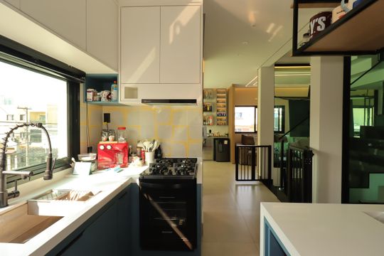 Cozinha de casa à venda com 3 quartos, 180m² em Campestre, Santo André