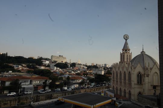 Vista da Sala de apartamento à venda com 3 quartos, 105m² em Vila Monumento, São Paulo