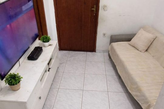 Sala de apartamento à venda com 1 quarto, 38m² em Itanhangá, Rio de Janeiro