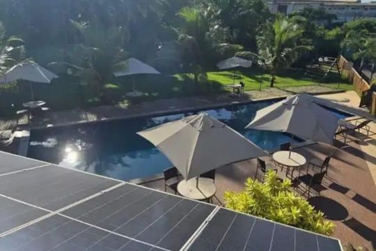 Área externa de casa para alugar com 4 quartos, 419m² em Patamares, Salvador