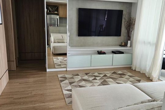 Sala de apartamento à venda com 2 quartos, 85m² em Pinheiros, São Paulo