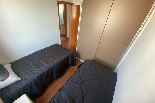 Quarto de apartamento para alugar com 2 quartos, 52m² em Palmares, Belo Horizonte