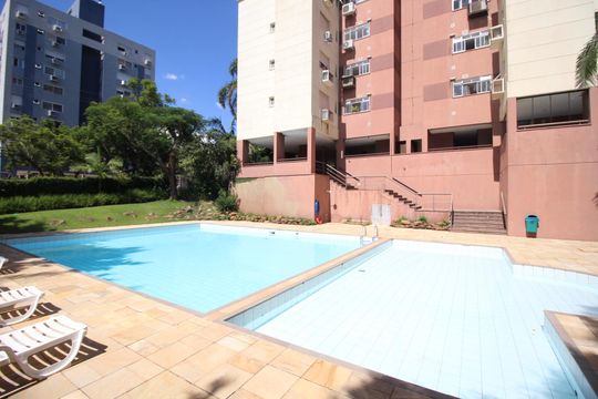 Área comum - Piscina de apartamento à venda com 3 quartos, 90m² em Chácara das Pedras, Porto Alegre