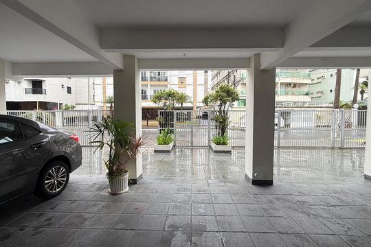 Fachada de apartamento para alugar com 1 quarto, 74m² em Jardim Praiano, Guarujá