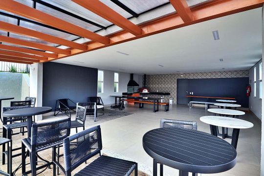 Área comum de apartamento para alugar com 1 quarto, 50m² em Jardim Monte Libano, Santo André