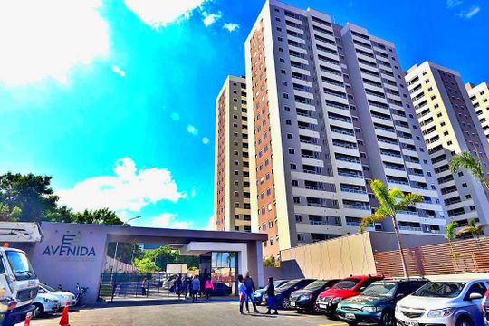 Fachada de apartamento para alugar com 1 quarto, 50m² em Jardim Monte Libano, Santo André