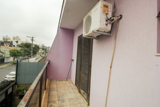 Sacada da Suíte Master de casa à venda com 4 quartos, 250m² em Vila Pires, Santo André