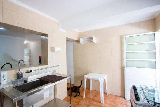 Área de serviço de apartamento para alugar com 3 quartos, 205m² em Vila Valparaíso, Santo André