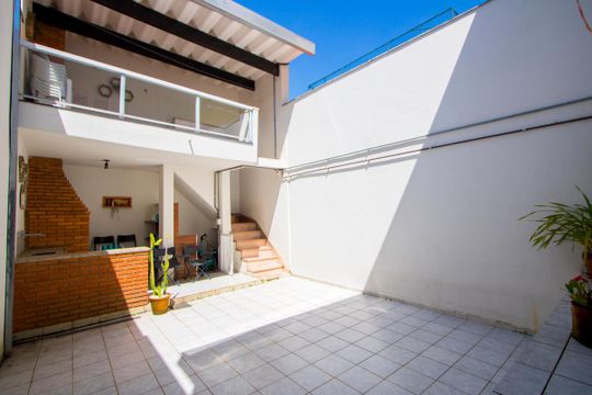 Quintal/Espaço gourmet de apartamento para alugar com 3 quartos, 205m² em Vila Valparaíso, Santo André