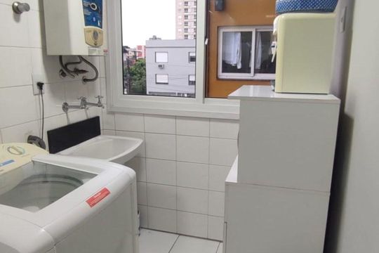 Área de serviço de apartamento à venda com 2 quartos, 74m² em Centro, São Leopoldo