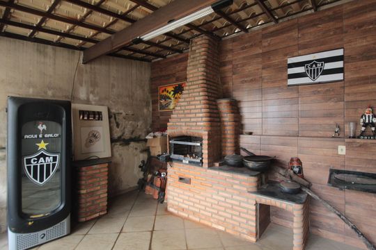 Área Gourmet de casa à venda com 3 quartos, 239m² em Planalto, Belo Horizonte