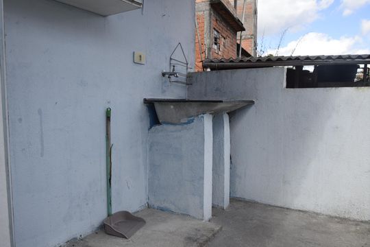 Área de serviço de casa para alugar com 1 quarto, 60m² em Parque Novo Santo Amaro, Embu das Artes