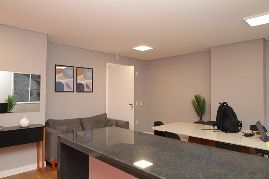 Área comum - Lounge de apartamento para alugar com 1 quarto, 19m² em Vila Santana, São Paulo