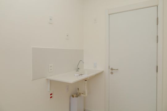 Cozinha de apartamento para alugar com 1 quarto, 19m² em Vila Santana, São Paulo