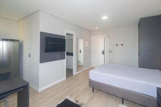 Studio  de kitnet/studio para alugar com 1 quarto, 27m² em Centro Histórico, Porto Alegre
