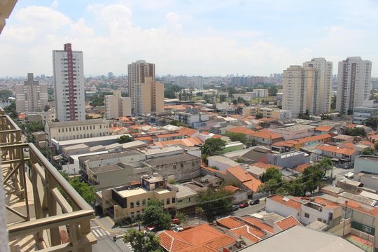 Varanda de kitnet/studio à venda com 1 quarto, 38m² em Santa Paula, São Caetano do Sul