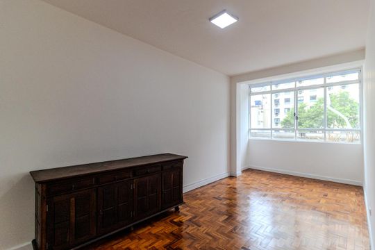 Sala de apartamento à venda com 1 quarto, 54m² em Vila Buarque, São Paulo