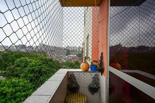 Varanda de apartamento à venda com 3 quartos, 74m² em Horto do Ype, São Paulo