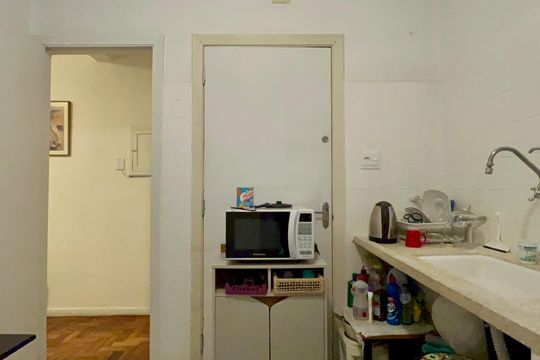 Cozinha de apartamento à venda com 3 quartos, 74m² em Pinheiros, São Paulo