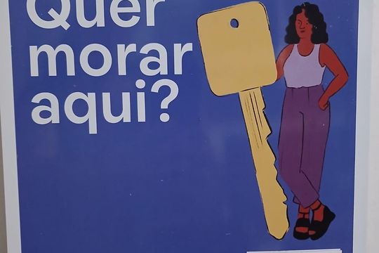 Placa de apartamento para alugar com 1 quarto, 30m² em Harmonia, Canoas