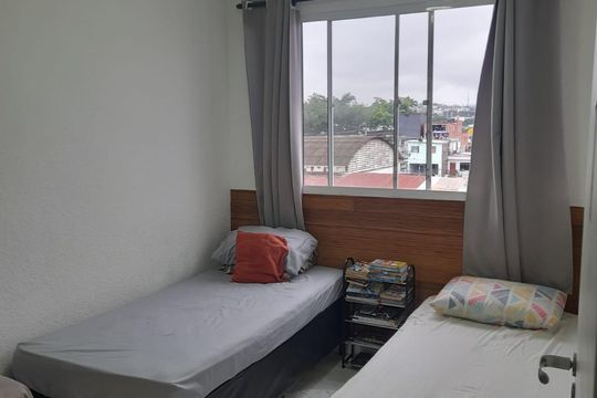 Quarto de apartamento à venda com 2 quartos, 42m² em Vila Cristalia, São Paulo