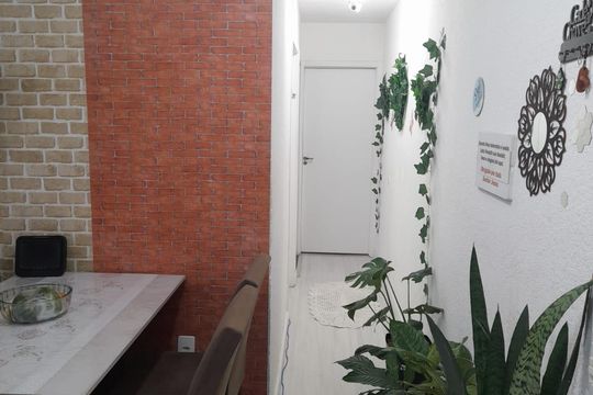 Sala de jantar de apartamento à venda com 2 quartos, 42m² em Vila Cristalia, São Paulo