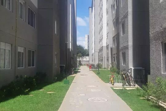 Área externa de apartamento à venda com 2 quartos, 42m² em Vila Cristalia, São Paulo