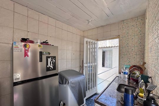 Cozinha e Área de Serviço de apartamento à venda com 2 quartos, 40m² em Recreio dos Bandeirantes, Rio de Janeiro