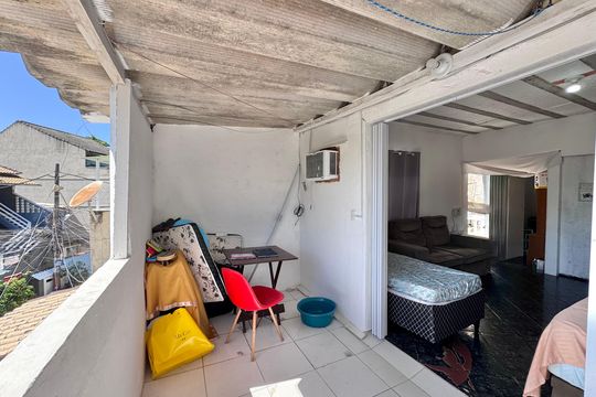 Varanda de apartamento à venda com 2 quartos, 40m² em Recreio dos Bandeirantes, Rio de Janeiro