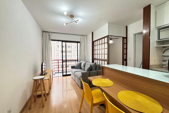 Apartamento à venda com 1 quarto, 35m² em Moema, São Paulo