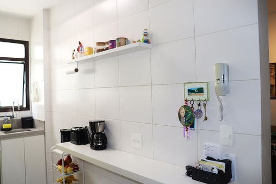 Cozinha de apartamento à venda com 2 quartos, 65m² em Liberdade, São Paulo
