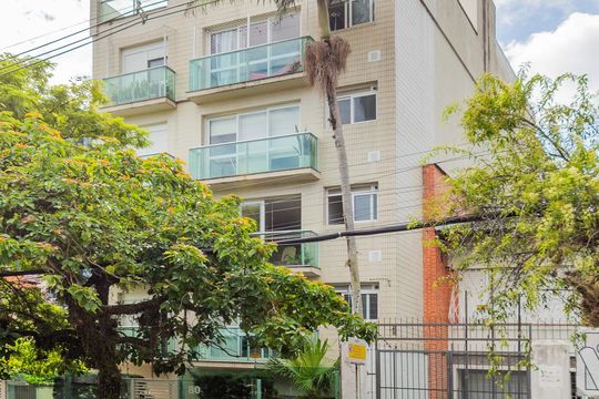 Fachada de apartamento à venda com 2 quartos, 82m² em São João, Porto Alegre