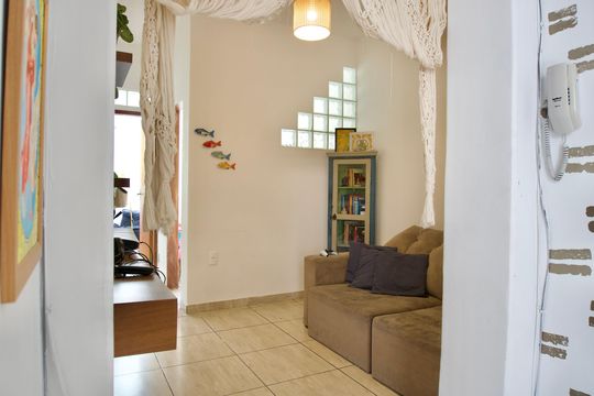Sala de apartamento à venda com 3 quartos, 67m² em São Cristóvão, Belo Horizonte