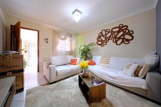 Sala de casa à venda com 3 quartos, 138m² em Jardim Três Marias, São Paulo