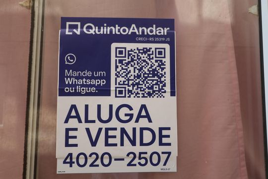 Placa de apartamento para alugar com 2 quartos, 42m² em Rio Branco, Canoas