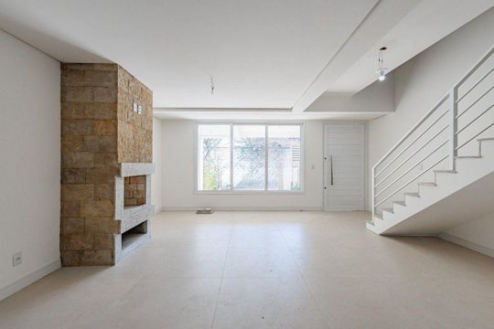 Sala de casa de condomínio para alugar com 3 quartos, 180m² em Jardim Itu, Porto Alegre