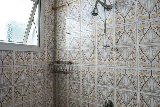 Chuveiro do Banheiro  de apartamento à venda com 2 quartos, 57m² em Vila Santa Luzia, Taboão da Serra
