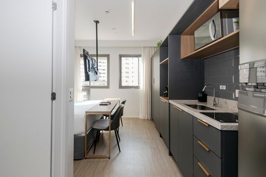 Apartamento à venda com 1 quarto, 24m² em Santo Amaro, São Paulo