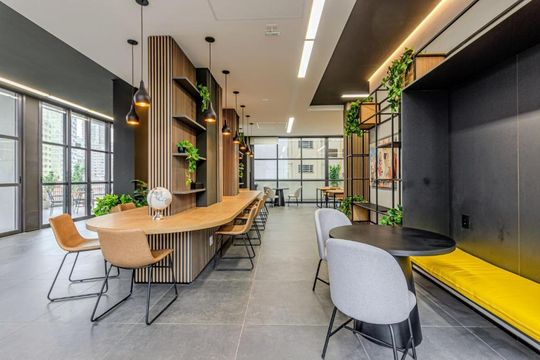 Área externa de kitnet/studio à venda com 1 quarto, 27m² em Consolação, São Paulo