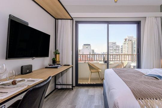 Sala de kitnet/studio à venda com 1 quarto, 27m² em Consolação, São Paulo