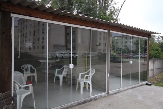 Área comum - Churrasqueira de apartamento à venda com 2 quartos, 41m² em Mário Quintana, Porto Alegre